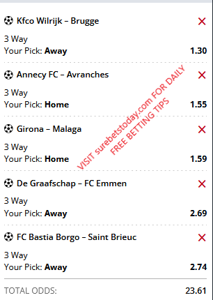 1st APRIL FREE MULTIBET OF THE DAY